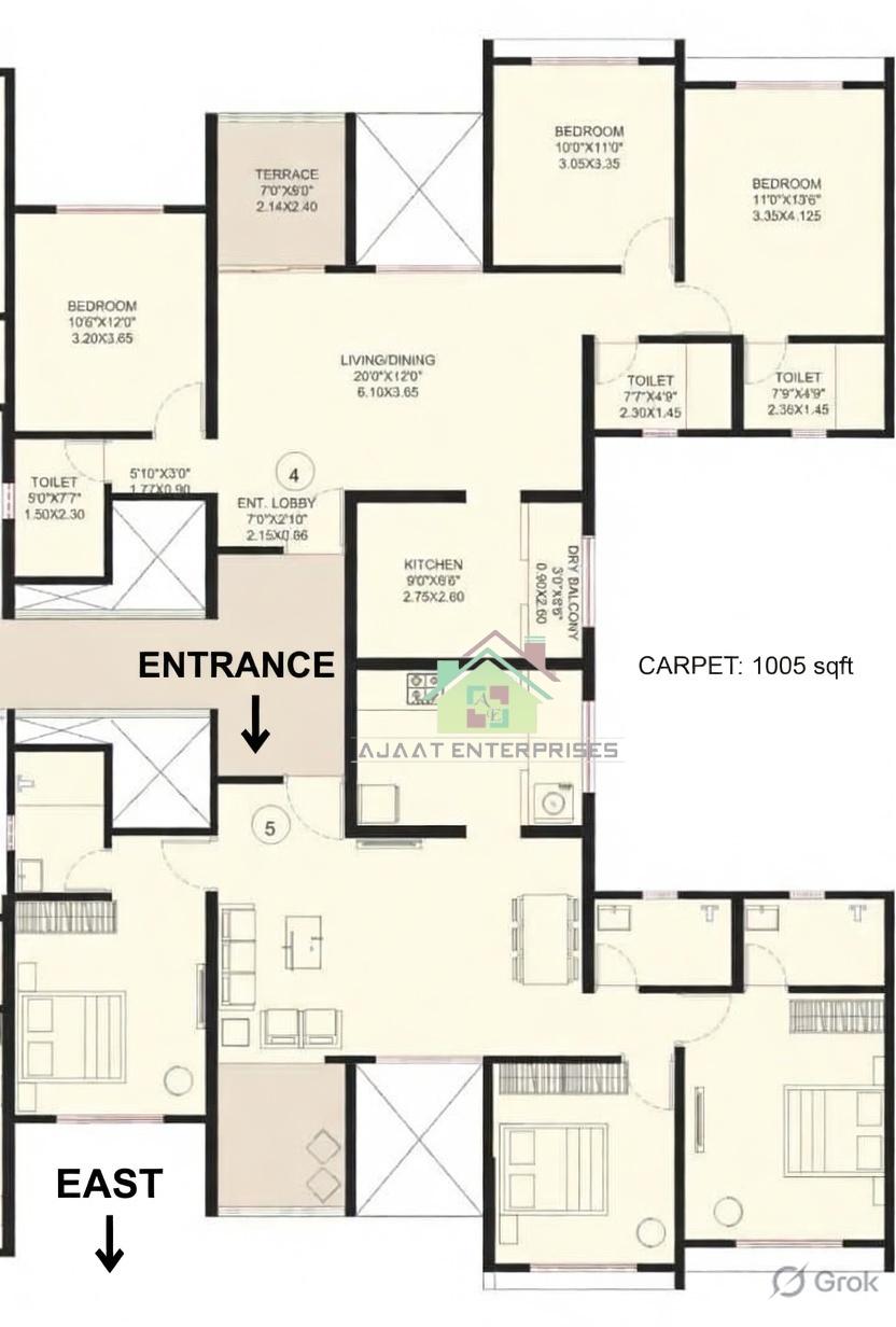 3 BHK