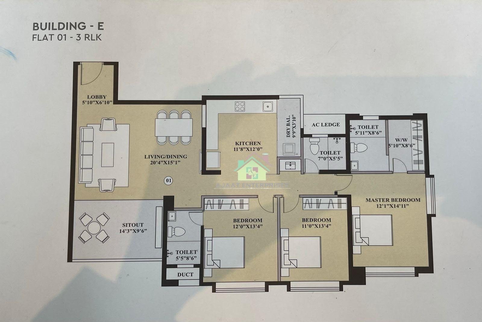 3BHK